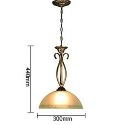 Lampa de masă Northern Rural este contemporană și idei contractate Lampă de sticlă Droplight cu un singur cap