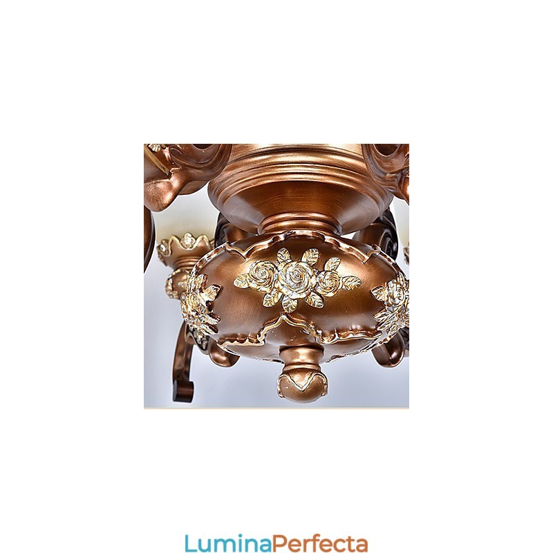 Candelabru tradițional clasic retro metal