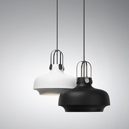 Lampă suspendată din metal, modernă și contemporană