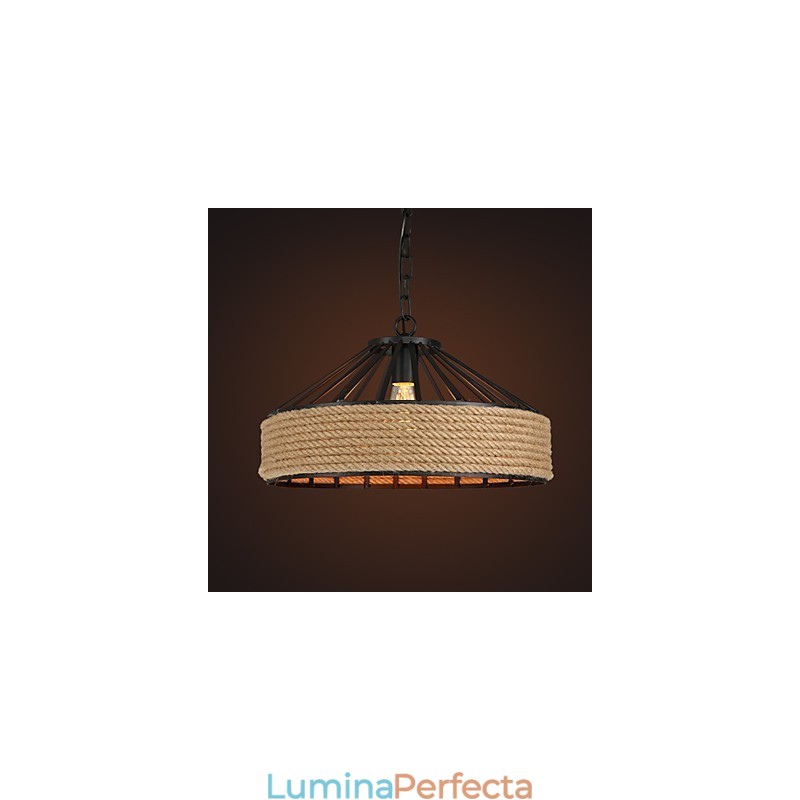 Lampă pendantă metalică creativă Lampă suspendată modernă Lampă pendant cafenea