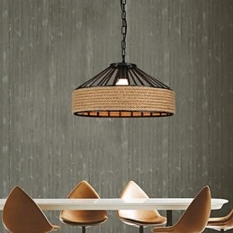 Lampă pendantă metalică creativă Lampă suspendată modernă Lampă pendant cafenea