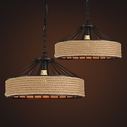 Lampă pendantă metalică creativă Lampă suspendată modernă Lampă pendant cafenea