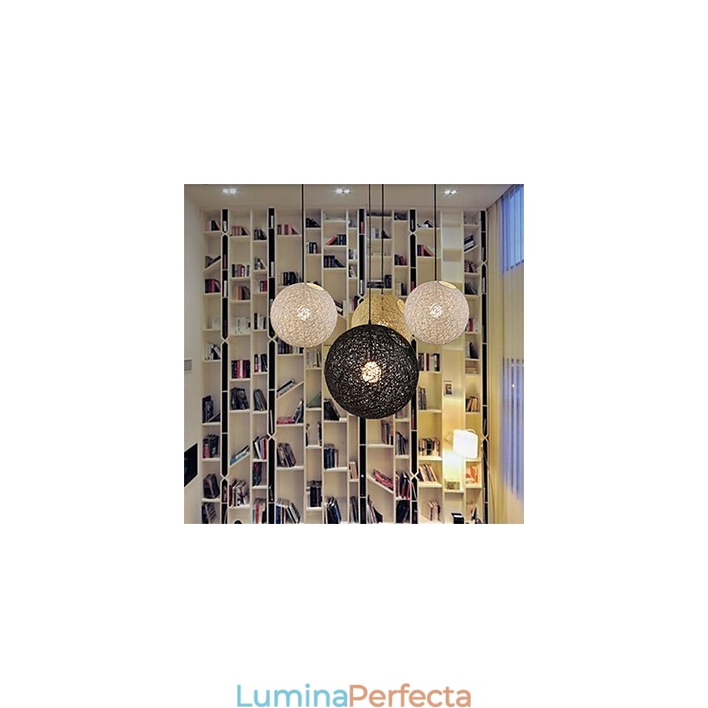 CreativeAmerican Country Creative Cany Art Culoare Droplight și lampă în formă sferică