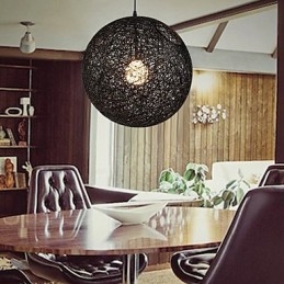 CreativeAmerican Country Creative Cany Art Culoare Droplight și lampă în formă sferică