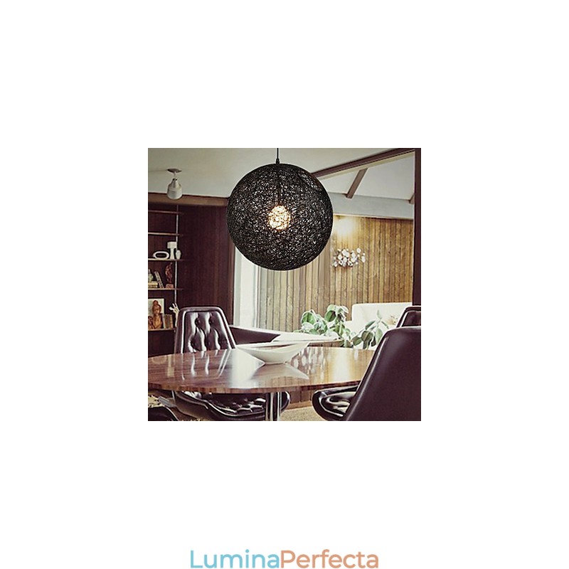 CreativeAmerican Country Creative Cany Art Culoare Droplight și lampă în formă sferică