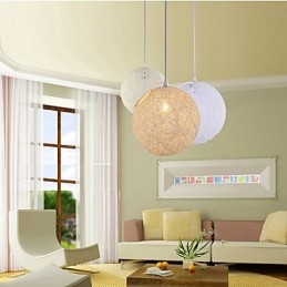 CreativeAmerican Country Creative Cany Art Culoare Droplight și lampă în formă sferică