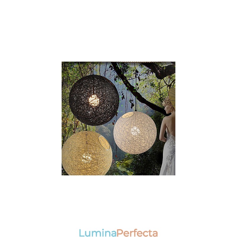 CreativeAmerican Country Creative Cany Art Culoare Droplight și lampă în formă sferică