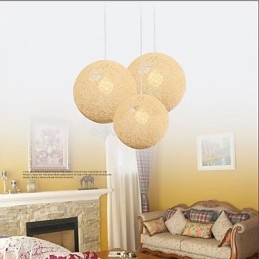CreativeAmerican Country Creative Cany Art Culoare Droplight și lampă în formă sferică