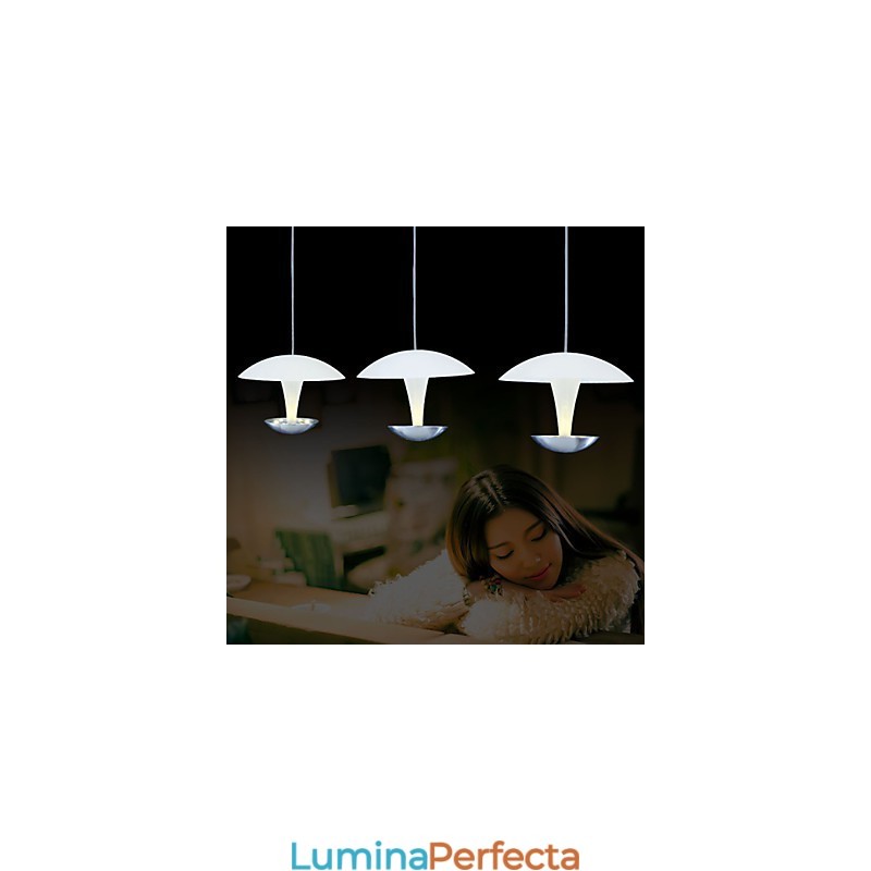 Lampă suspendată din metal cu pictură modernă