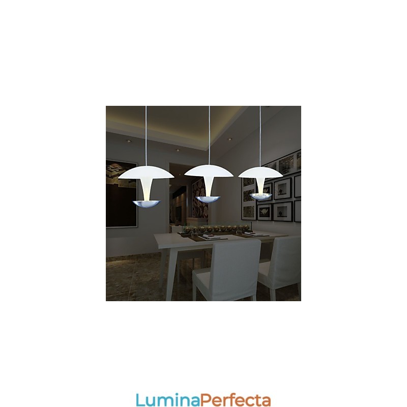 Lampă suspendată din metal cu pictură modernă
