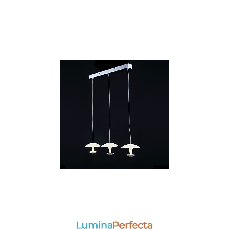 Lampă suspendată din metal cu pictură modernă
