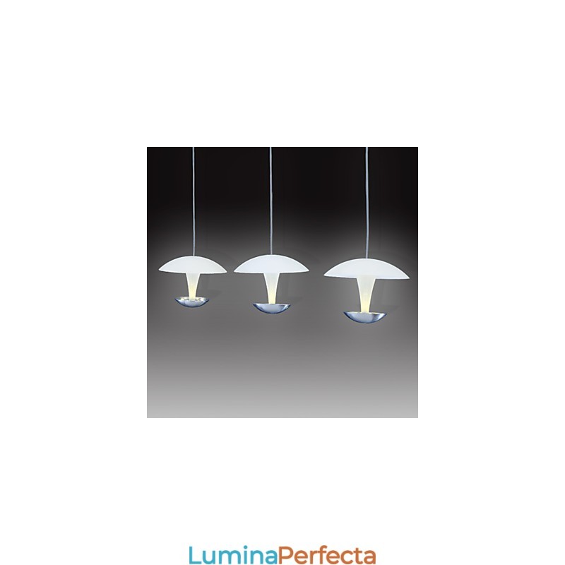 Lampă suspendată din metal cu pictură modernă