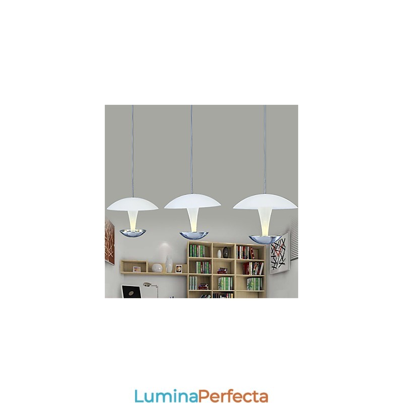 Lampă suspendată din metal cu pictură modernă