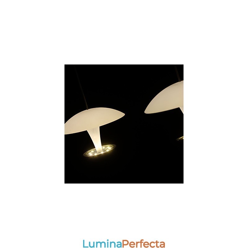Lampă suspendată din metal cu pictură modernă