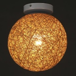 Bastonul alcătuiește minge de cânepă Moda creativă și pentru a absorbi lumina domului