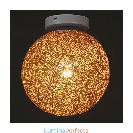Bastonul alcătuiește minge de cânepă Moda creativă și pentru a absorbi lumina domului Bastonul alcătuiește minge de cânepă Moda creativă și pentru a absorbi lumina domului