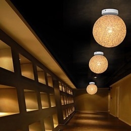 Bastonul alcătuiește minge de cânepă Moda creativă și pentru a absorbi lumina domului