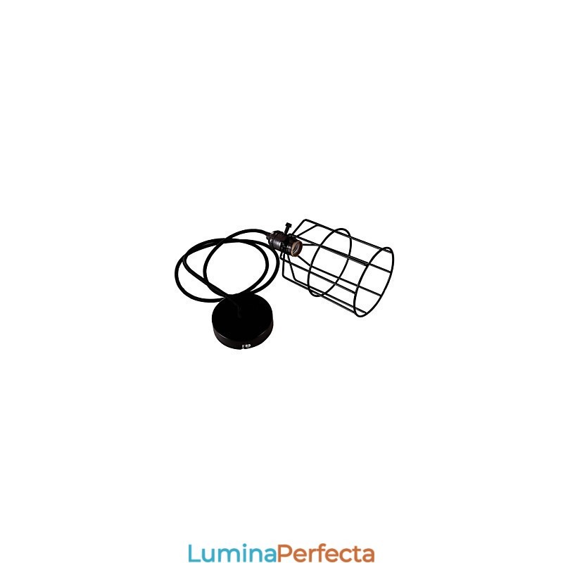 Pictură în stil mini retro, lumina suspendată din metal, garaj
