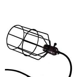 Pictură în stil mini retro, lumina suspendată din metal, garaj