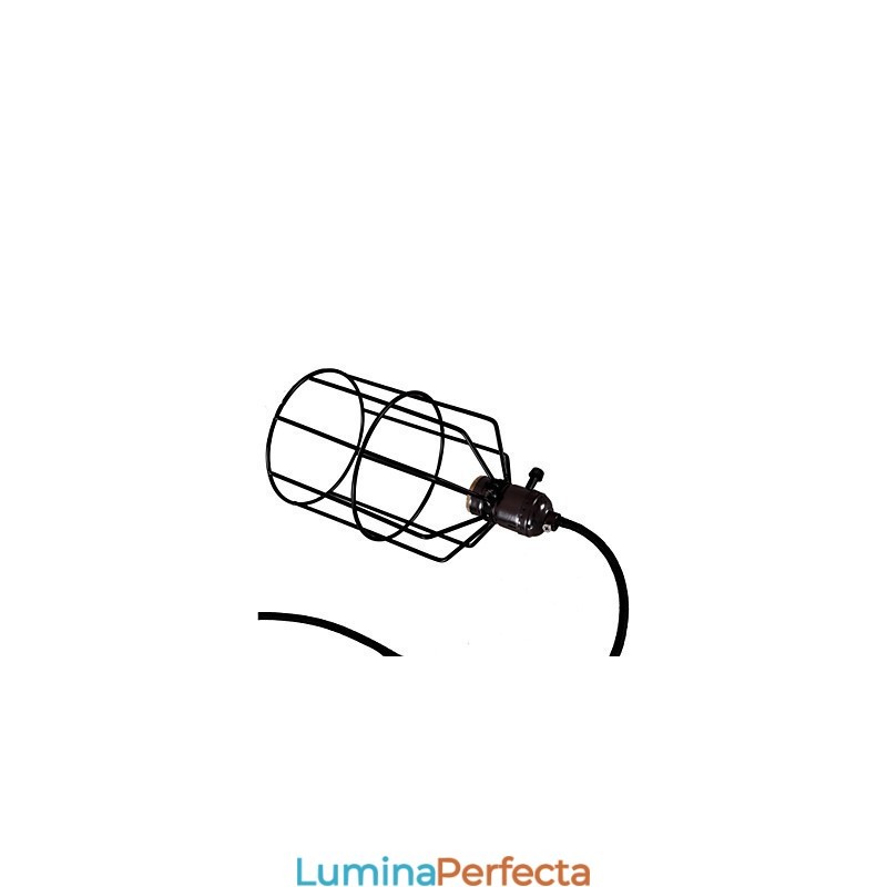 Pictură în stil mini retro, lumina suspendată din metal, garaj