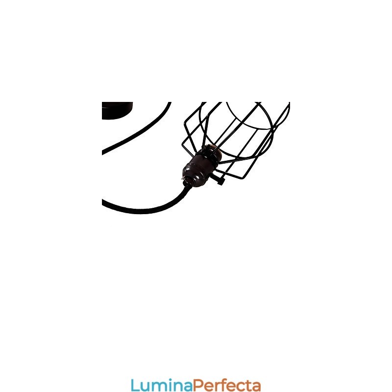 Pictură în stil mini retro, lumina suspendată din metal, garaj