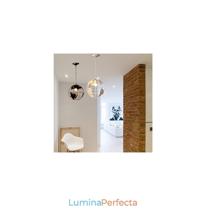Lampă suspendată modernă și contemporană Country Globe