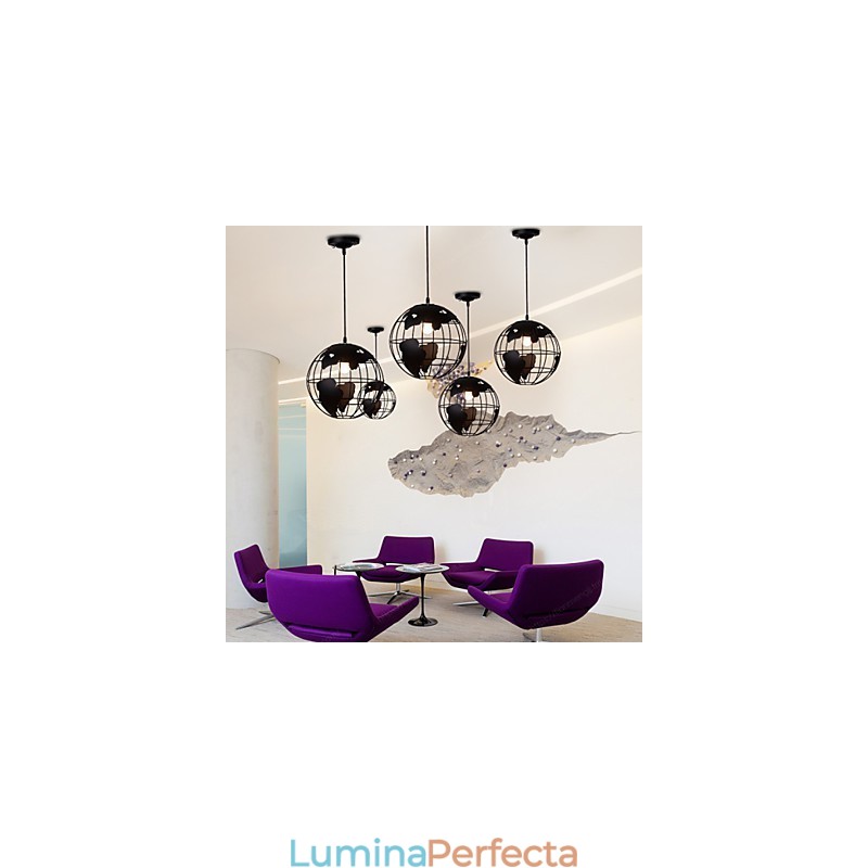 Lampă suspendată modernă și contemporană Country Globe