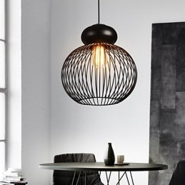 Lampă suspendată din metal retro Designers