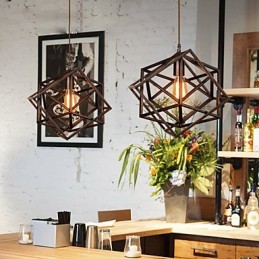 Plafoniere retro clasice din metal Lampe suspendate simple Lampă suspendată cafenea