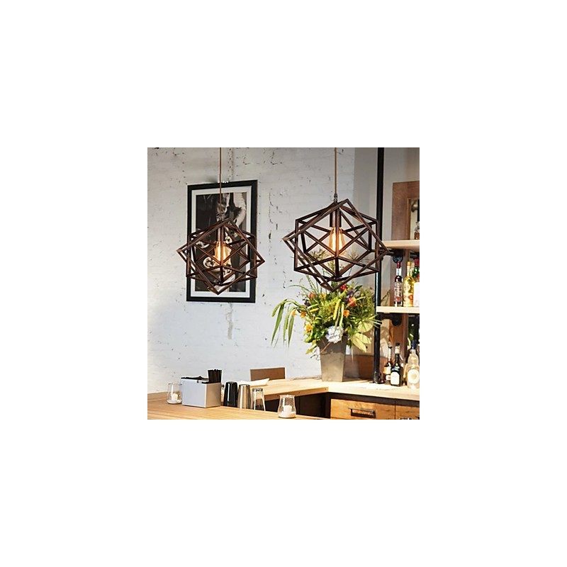 Plafoniere retro clasice din metal Lampe suspendate simple Lampă suspendată cafenea