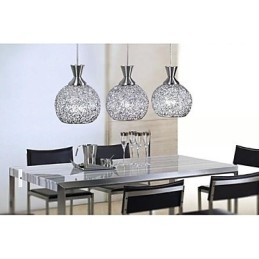 Montaj încastrat din metal periat modern și contemporan