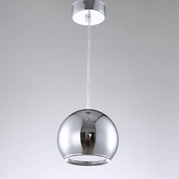 Lampă suspendată din metal galvanizat Globe contemporan modern