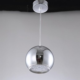 Lampă suspendată din metal galvanizat Globe contemporan modern