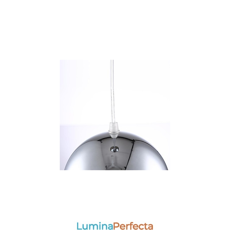 Lampă suspendată din metal galvanizat Globe contemporan modern