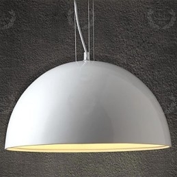 Lampă suspendată din rășină cu pictură modernă contemporană