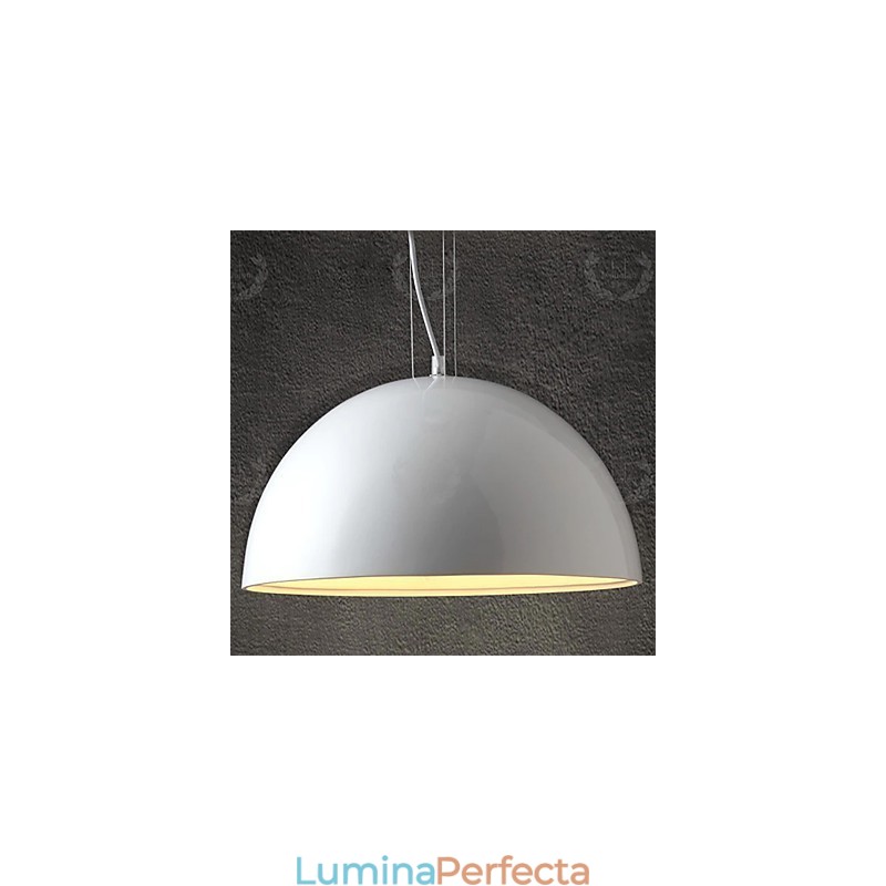 Lampă suspendată din rășină cu pictură modernă contemporană