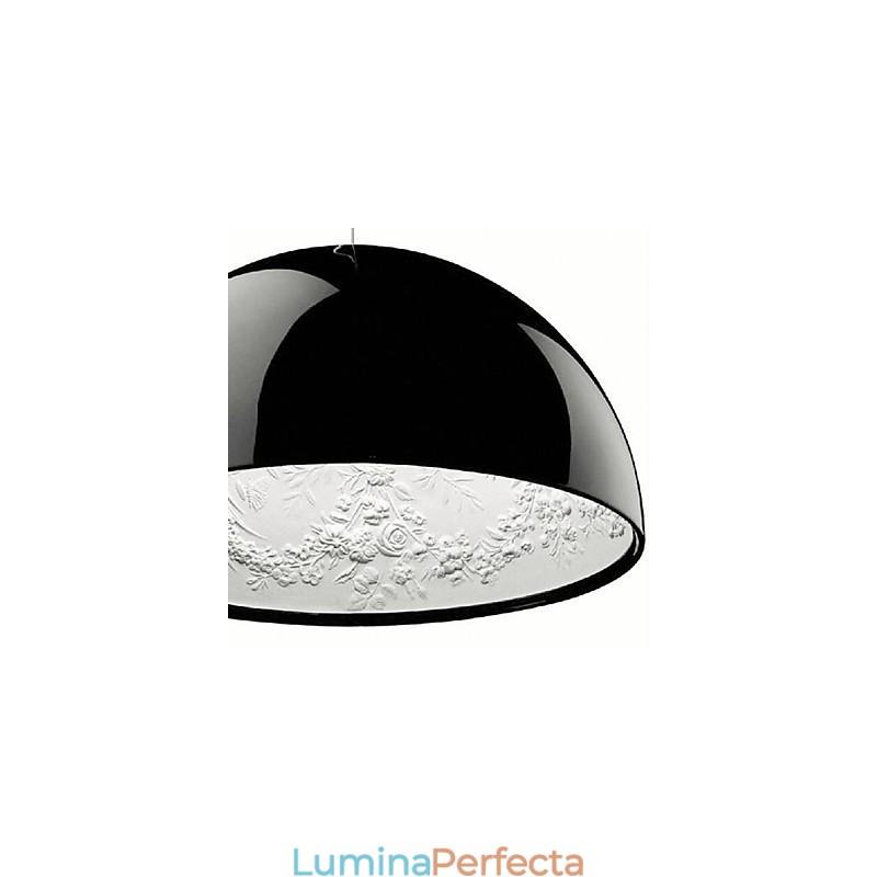 Lampă suspendată din rășină cu pictură modernă contemporană