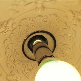Lampă suspendată din rășină cu pictură modernă contemporană