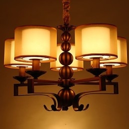 Rustic Lodge Vintage Mini Candelabru din metal galvanizat