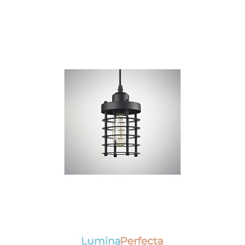 Plafoniera retro din fier industrial candelabru vintage magazin pendantavă