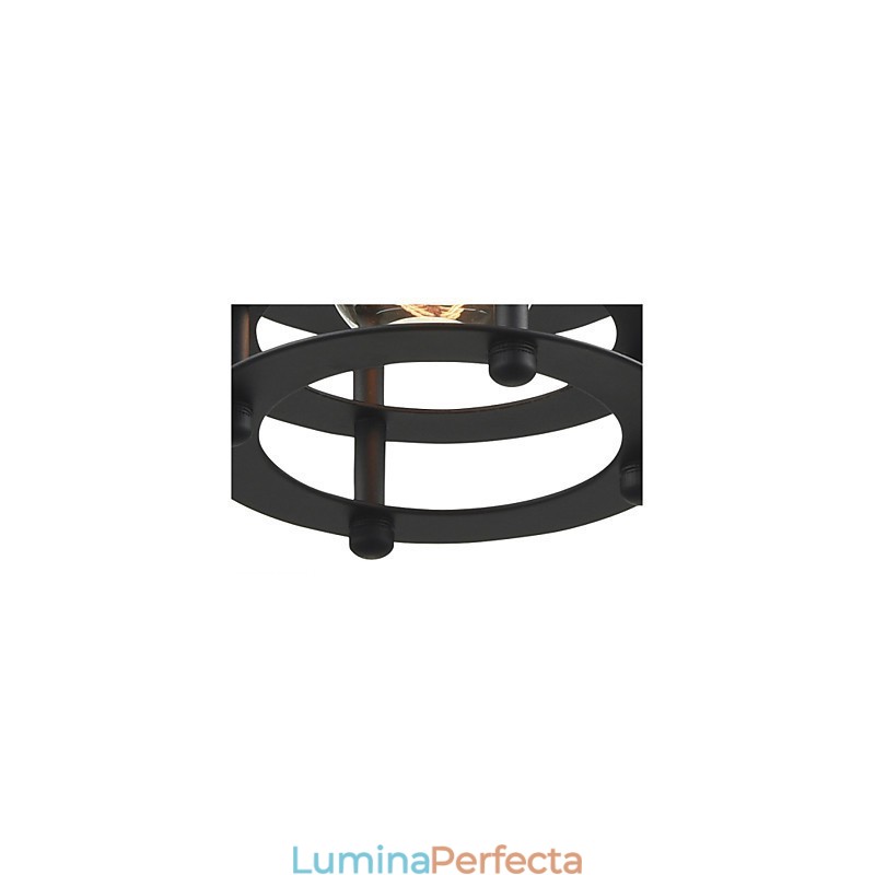 Plafoniera retro din fier industrial candelabru vintage magazin pendantavă