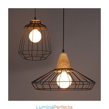 Candelabru Nordic Creativ din Fier Forjat Cafe Retro Net Droplight Candelabru Nordic Creativ din Fier Forjat Cafe Retro Net Droplight