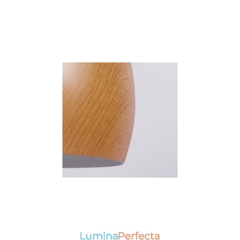 Lampă de suspendare retro Lămpi de pandantiv Cafe din metal din lemn