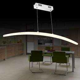 Lampă suspendată modernă contemporană metal galvanizat acrilic