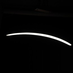 Lampă suspendată modernă contemporană metal galvanizat acrilic