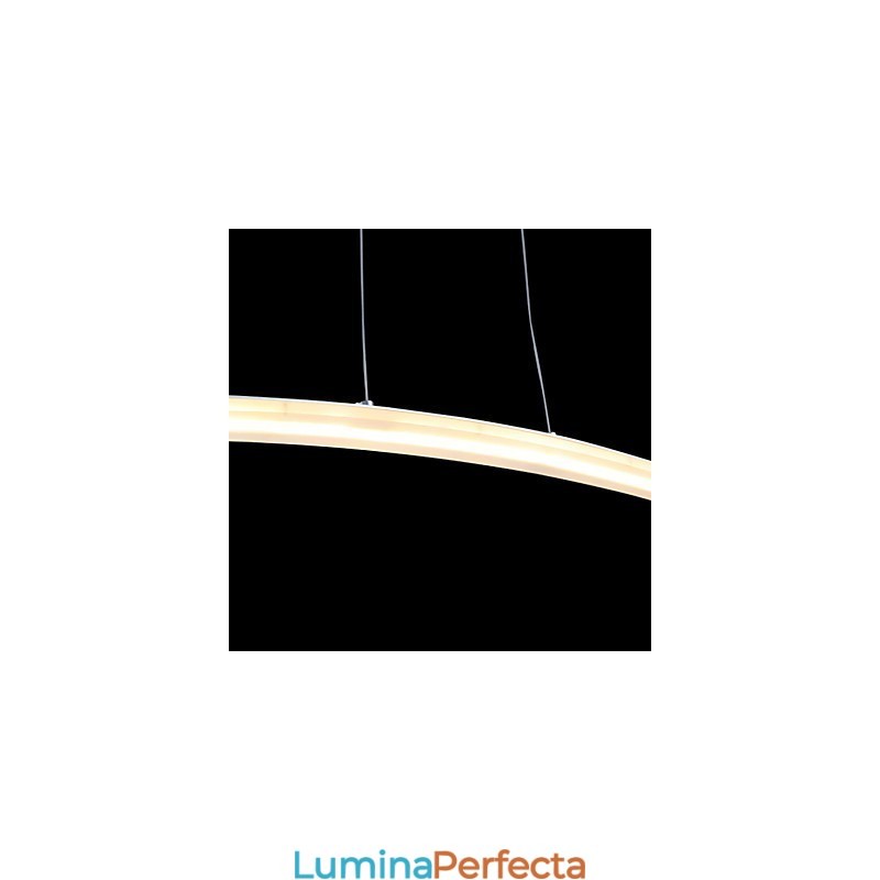 Lampă suspendată modernă contemporană metal galvanizat acrilic