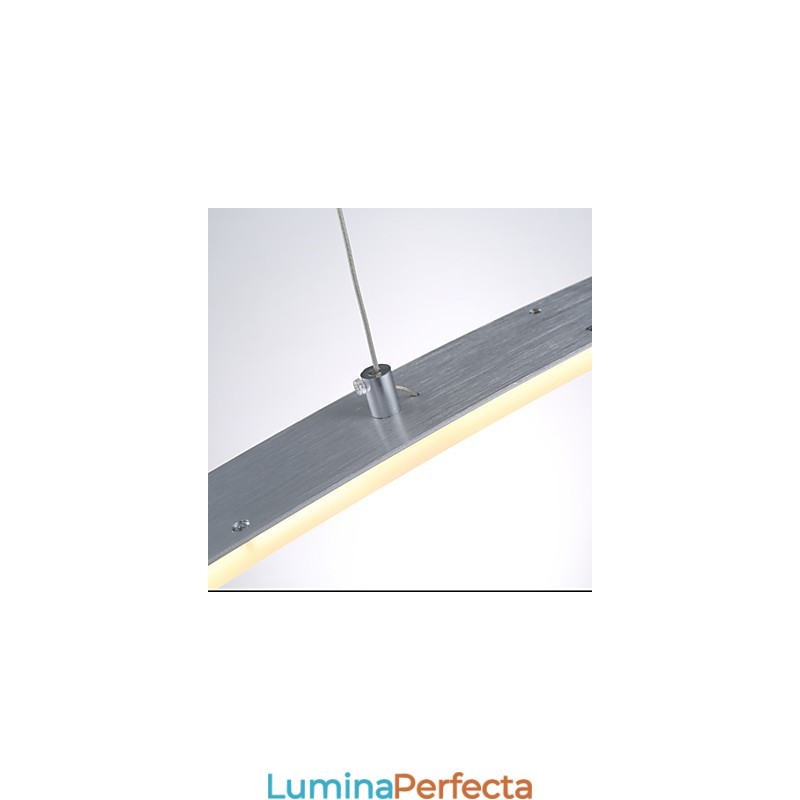 Lampă suspendată modernă contemporană metal galvanizat acrilic
