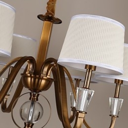 Rustic Lodge Vintage Crystal Mini Candelabru din metal galvanizat