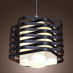 Lampă suspendată cu pictură modernă și contemporană în stil mini