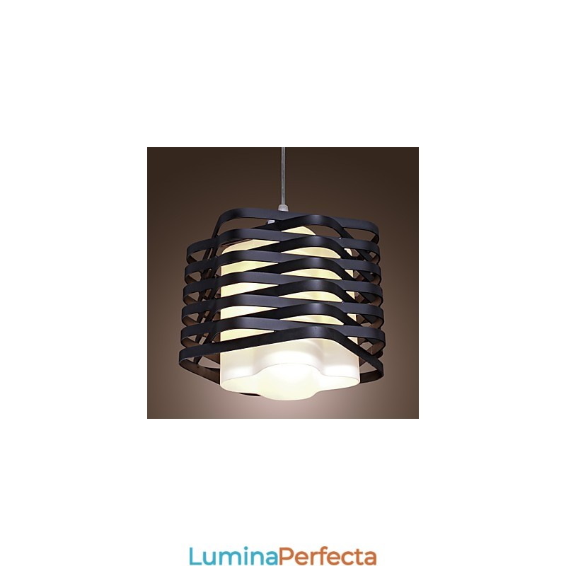 Lampă suspendată cu pictură modernă și contemporană în stil mini